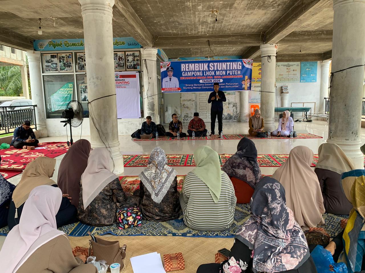 Rembuk Stunting Gampong Lhok Mon Puteh Tahun 2026